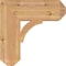 Ekena Millwork Thorton Craftsman Smooth Bracket, Western Red Cedar, 5 1/2"W x 18"D x 18"H BKT06X18X18THR04SWR - alternate 2